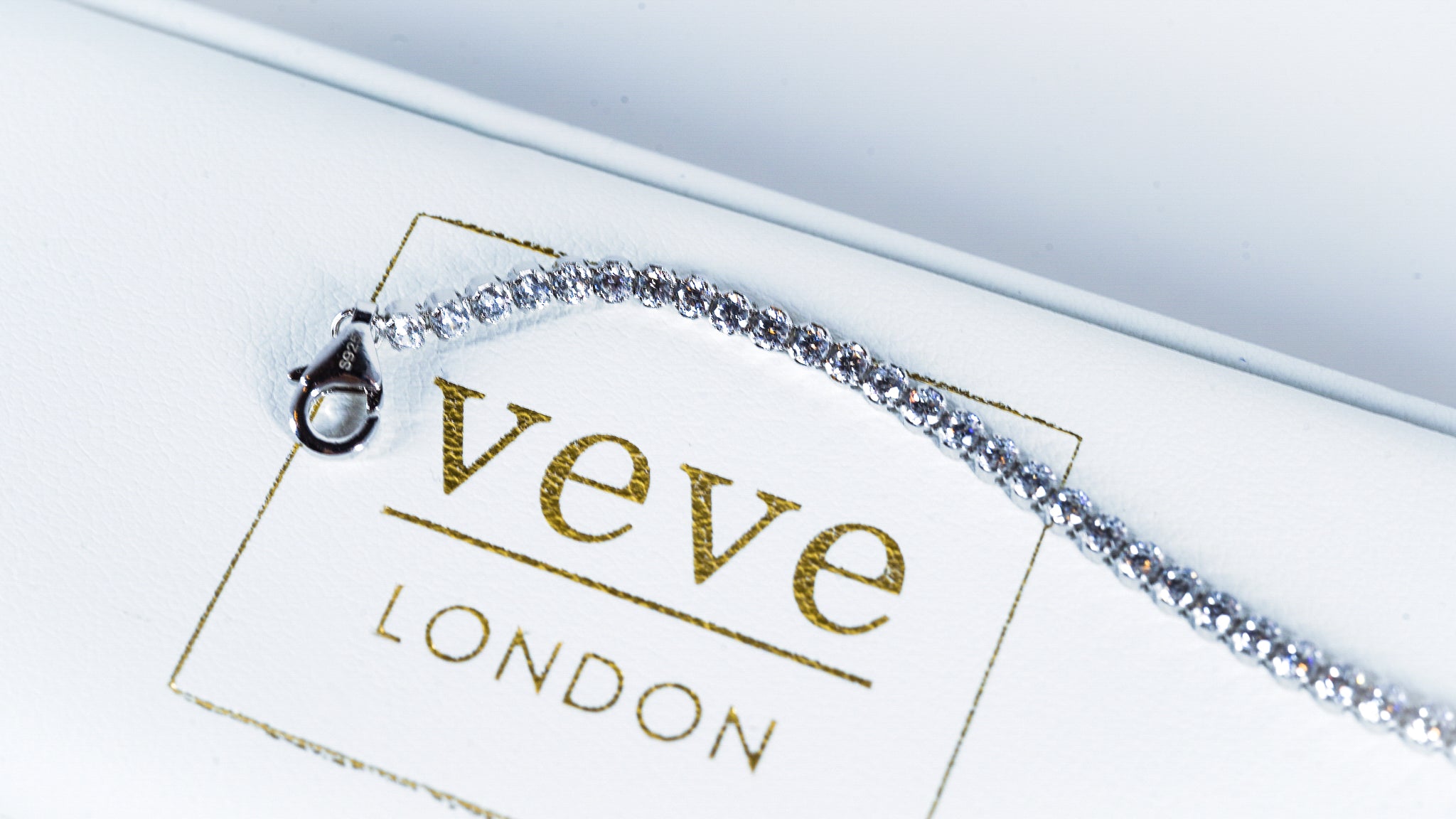 Sparkling Sterling Silver & Zirconia Adjustable Tennis Bracelet